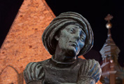 Żak, fontanna na Placu Mariackim